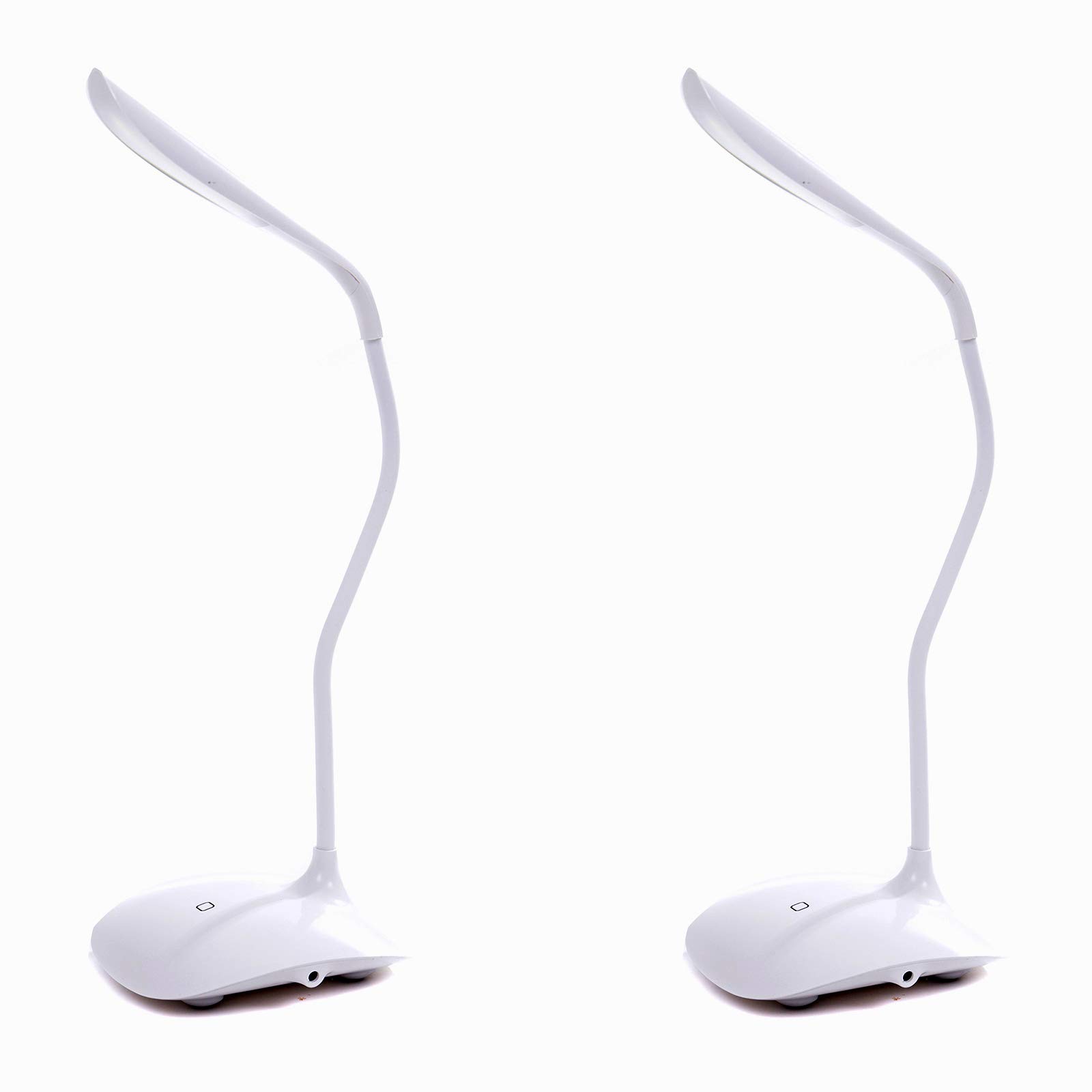 Absolute Deal Limited Set of 2 Touch Sensor Dimmable USB Powered LED Desk Table Bedside Reading Lamp CYU0009