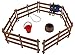 Breyer Freedom Series (Classics) Heroes of The West 3 Horse Playset | Model Horse Toy | 1:12 Scale (Classics) | Model #61098