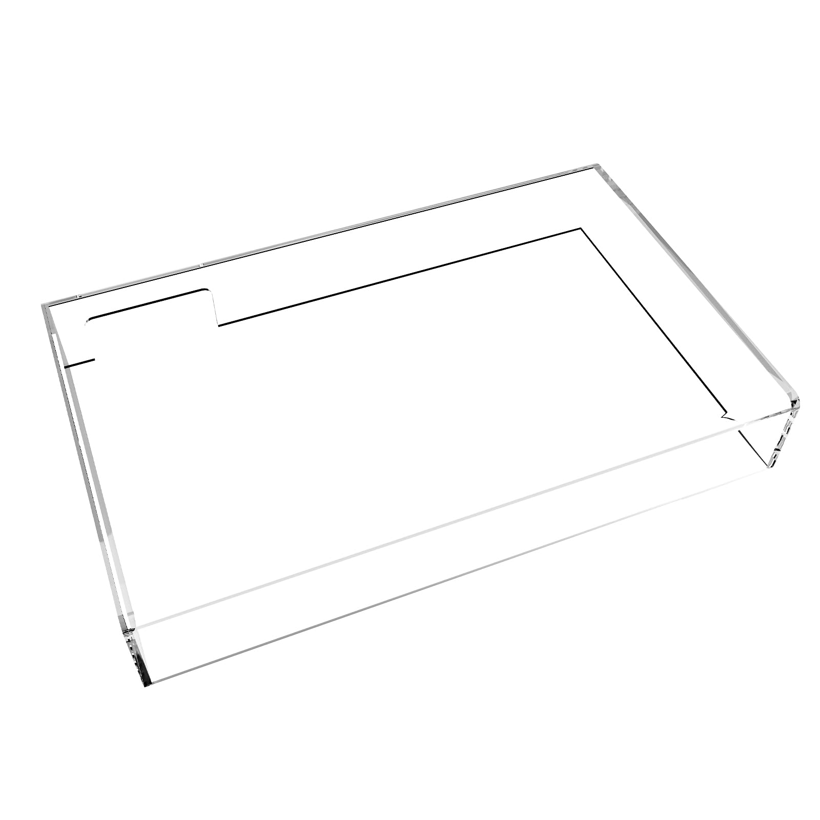 Musiin 25 Keys MIDI Controller Keyboard Acrylic Cover Compatible With Arturia MiniLab 3, Transparent Material,Reserved Wire Groove,Waterproof and Dustproof, Suitable for Home Studio Desktop Protection