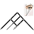 Eyebrow Ruler, Eyebrow Measure Ruler Eyebrow For Eyebrow Drawing Designs Eyebrow Shapes, Golden Ratio Makeup Symmetrical Tool Accessory For Artist Novice(Gold)