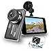 Dual Dash Cam Front and Rear, NINE CUBE 1080p HD Dashboard Recorder,Car Dash Camera 4