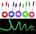 Micro USB Cables, UMECORE 5PCS/Pack 3Ft Colorful LED Night Light UP Micro USB Charging Data Cable Charger Cord for Galaxy S7 S6 Edge S4 Note 2 4 5,Mega,HTC One M9,Xperia and more Devices