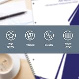 nu: A4 Casebound Manuscript Notebook 96 Sheets Blue Office Range view 4