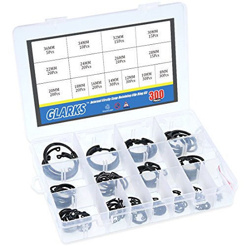 4 Glarks+Internal+Circlips+Retaining+Assortment
