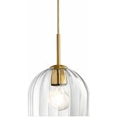 Lighten Chance Modern Pendant Light Kitchen Island, Nordic Boho Dome Chandelier, 7.86" Bell Lamp Shape Hanging Ceiling Lighti