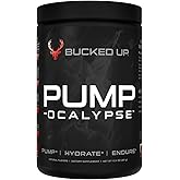 Pump-ocalypse Raspberry Lemonade | Nitric Oxide and L Arginine Supplement | Citrulline Malate, GlycerPump | Ultimate N.O. Booster | Lean Muscle Support | Blood Flow, Vascularity, Hydration, Endurance