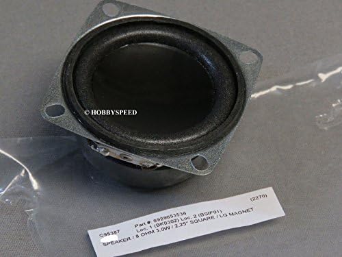 LIONEL SPEAKER 8 OHM 3.0W 2.25" SQUARE MAGNET train REPAIR PART 6928653536 NEW