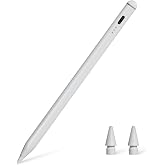 Amazon Basics Stylus Pencil Compatible with iPad 10th Generation (2018-2025), Pen with Palm Rejection