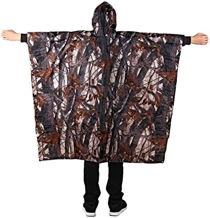 Outshowmel 3 In 1 Multifunctional Raincoat, Waterproof Camping Ten Mat Picnic Mat Maple Leaf