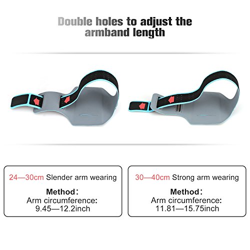 image for AGPTEK Adjustable Sport Armband, Waterproof Armband for AGPTEK A02/A20