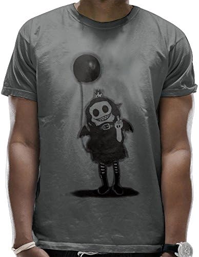 SKULLLTNISM Ghost Skull Black & White Graphic T-Shirt Day Of The Dead Shirts Summer Men's Short-Sleeved T-Shirts