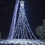 (Upgraded) FUNIAO Christmas Decoration Outdoor Star