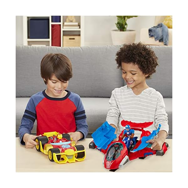 Marvel-Super-Hero-Adventures-Figure-and-Vehicle-Multipack-3-Action-Figures-and-3-Vehicles-5-Inch-Toys-for-Children-from-Age-3-Amazon-Exclusive Marvel Super Hero Adventures Figure and Vehicle Multipack, 3 Action Figures and 3 Vehicles, 5-Inch Toys for Children…