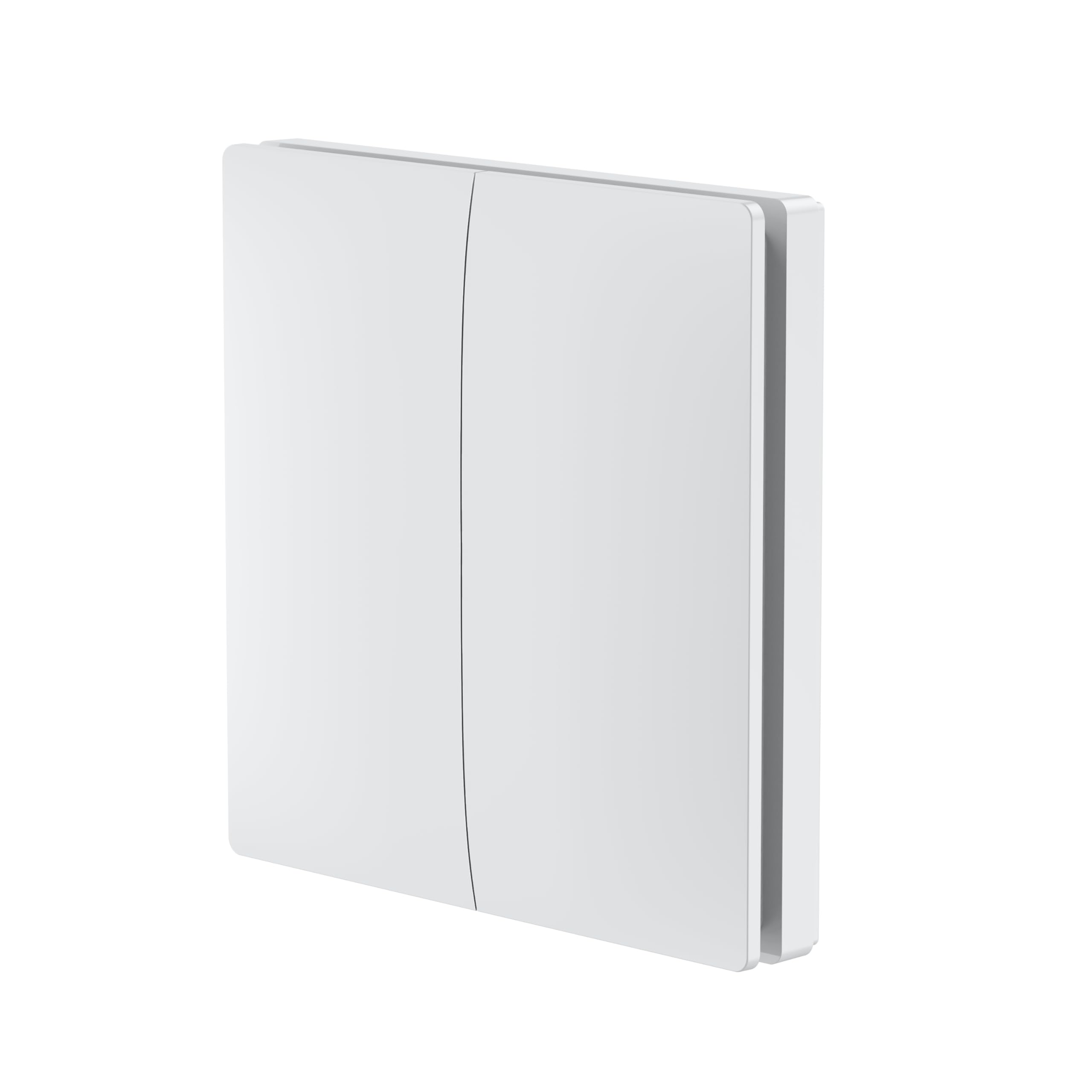 Kinetic Wireless Switch, IP65 Waterproof Push Button Switch, On/Off Dimming For Lights (2 Gang Wireless Switch)