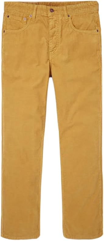 mens yellow corduroy trousers