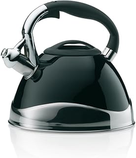 kela Wasserkessel, Edelstahl 18|10, Schwarz,