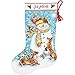 Dimensions Needlecrafts Counted Cross Stitch 'Winter Friends' Personalized Christmas Stocking Kit, 16