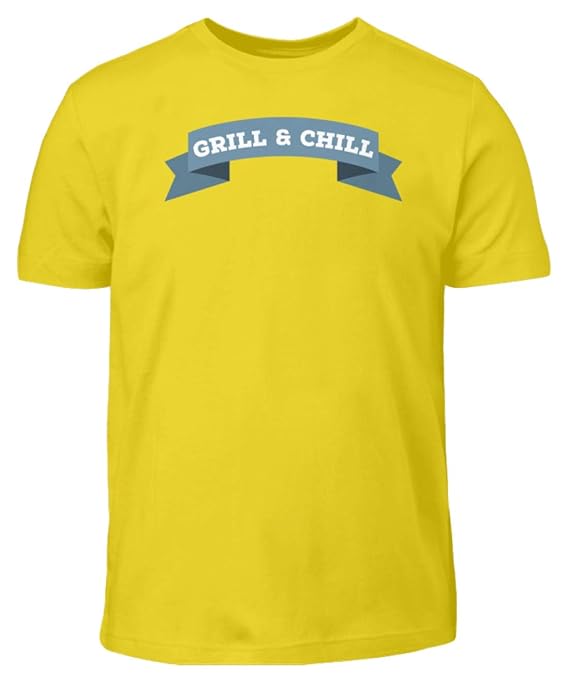 Grill & Chill (blau) - Kinder T-Shirt