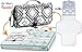 Portable Baby Changing Mat - Large Waterproof Diaper Changing Station - Padded Travel Pad with Head Cushion, 3 Pockets, Multi-Color