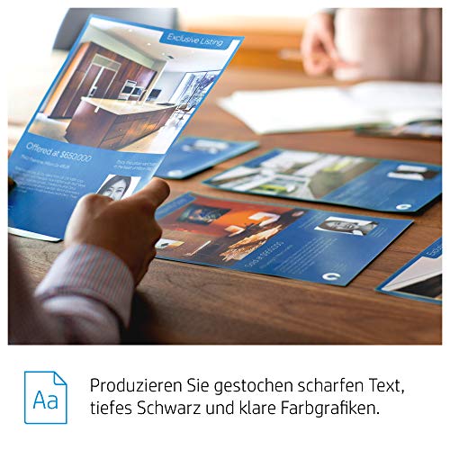 HP Color Laser 178nwg Multifunktions-Farblaserdrucker (Drucker, Scanner, Kopierer, WLAN, Airprint), weiß-grau, 3-in-1 – Bild 4