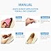 Heel Cushion Pads 20 Pairs- Heel Inserts, Heel Shoe Grips Liner Anti Slip Shoe Cushion, Self-Adhesive Shoe Insoles Foot Care Protector