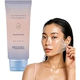 MIGUHARA Aqua Refresh Peel-Off Mask Pack, Face Mask with Lacto-PDRN, Botanical & Flower Extracts for a Fresh, Clean Feel and Smooth-Looking Skin Appearance – Korean Skincare (60ml/2.02 fl.oz.)