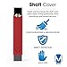 Majide Ultra Thin Vapor Case Compatible with JUUL | 3-in-1 Protection Technology and Hybrid Drop Protection - Never Lose Your Device Again! (Red)