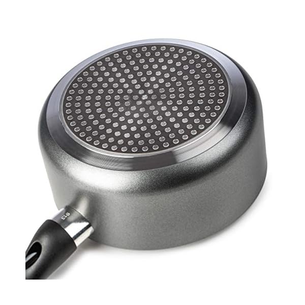 Premier-Cookware-Essentials-Grey-Saucepan-Set-3-Piece-Guaranteed-Non-Stick-Aluminium-Saucepans-with-Glass-Lids-Set-Induction-Suitable-16cm-18cm-20cm Premier Cookware Essentials Grey Saucepan Set - 3 Piece Guaranteed Non-Stick Aluminium Saucepans with Glass Lids Set - Induction Suitable - 16cm 18cm 20cm