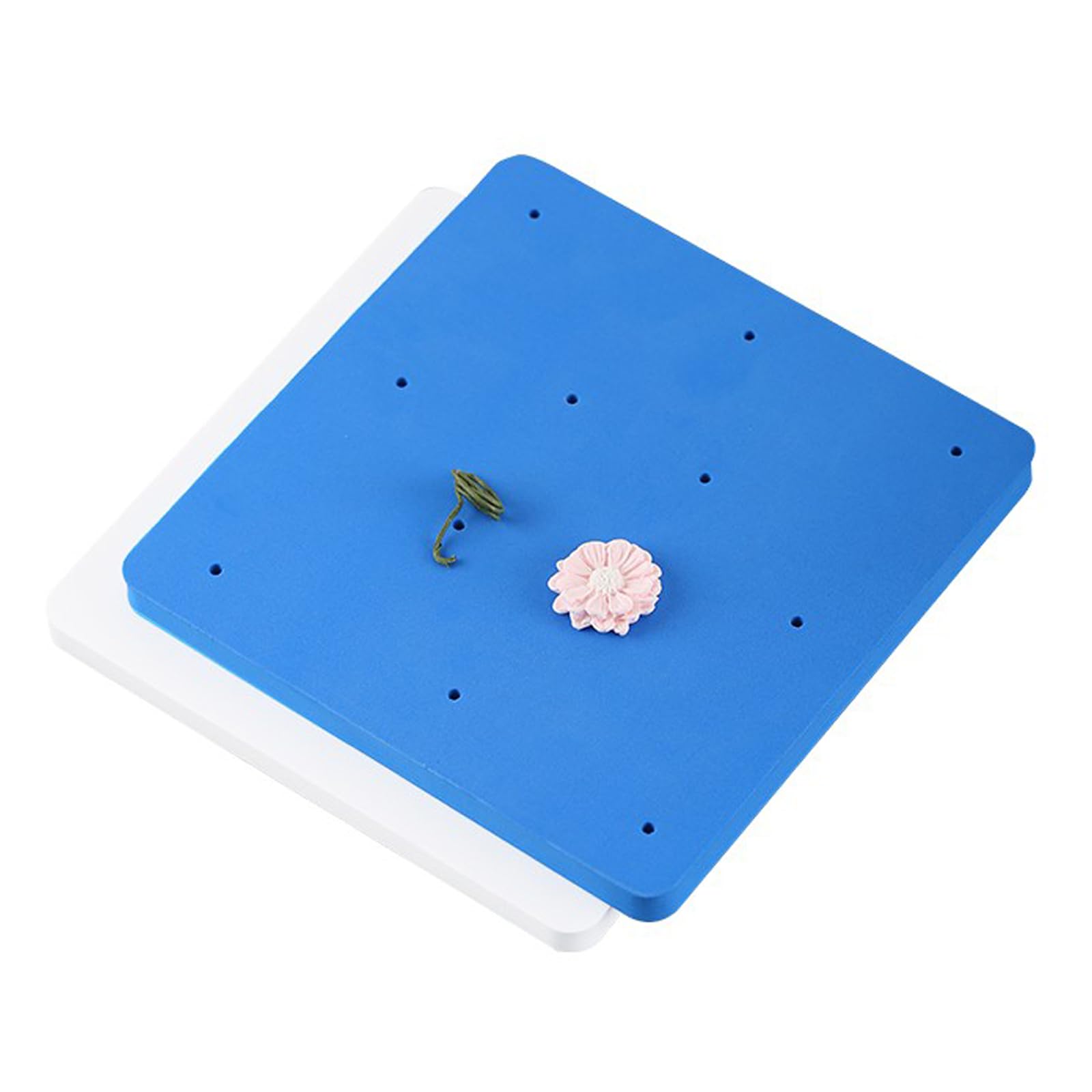 2Pcs Non-Stick Fondant Cake Sponge 12 Holes Flowers Fondant Drying Mat Fondant Cake Shaping Flower Fondant Drying Holder for Cake Decoration