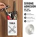 Maxwel Manufacturing Double Sided Tape Heavy Duty - 3/4 in 10 Ft No Residue Clear Removable Strong 2 Sided Acrylic Adhesive Sticky Tape for Craft Wall Mounting(Pack of 1 Roll)