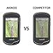 AKWOX (Pack of 4) Tempered Glass Screen Protector for Garmin Oregon 600(t) / 650(t) / 750 GPS, 0.3mm 9H Hard Scratch-resistant Screen Protector for Garmin Oregon 600 600t 650 650t 750