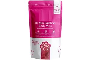 RK 10 Min Painless Body Wax Powder for Women | Rose Hair Removal Powder | Instant & Painless Hair Removal | Dermatologically 
