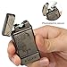 Kivors USB Rechargeable Windproof Arc Lighter Flameless Electronic Arc Lighter Plasma Arc Pulse Cigarette Metal Lighter (Eagle Grey)
