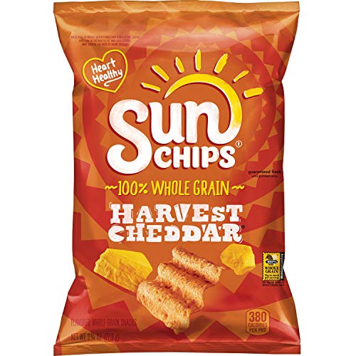 Sunchips Multigrain Snacks, Harvest Cheddar, 2.75 Ounce (Pack of 24)