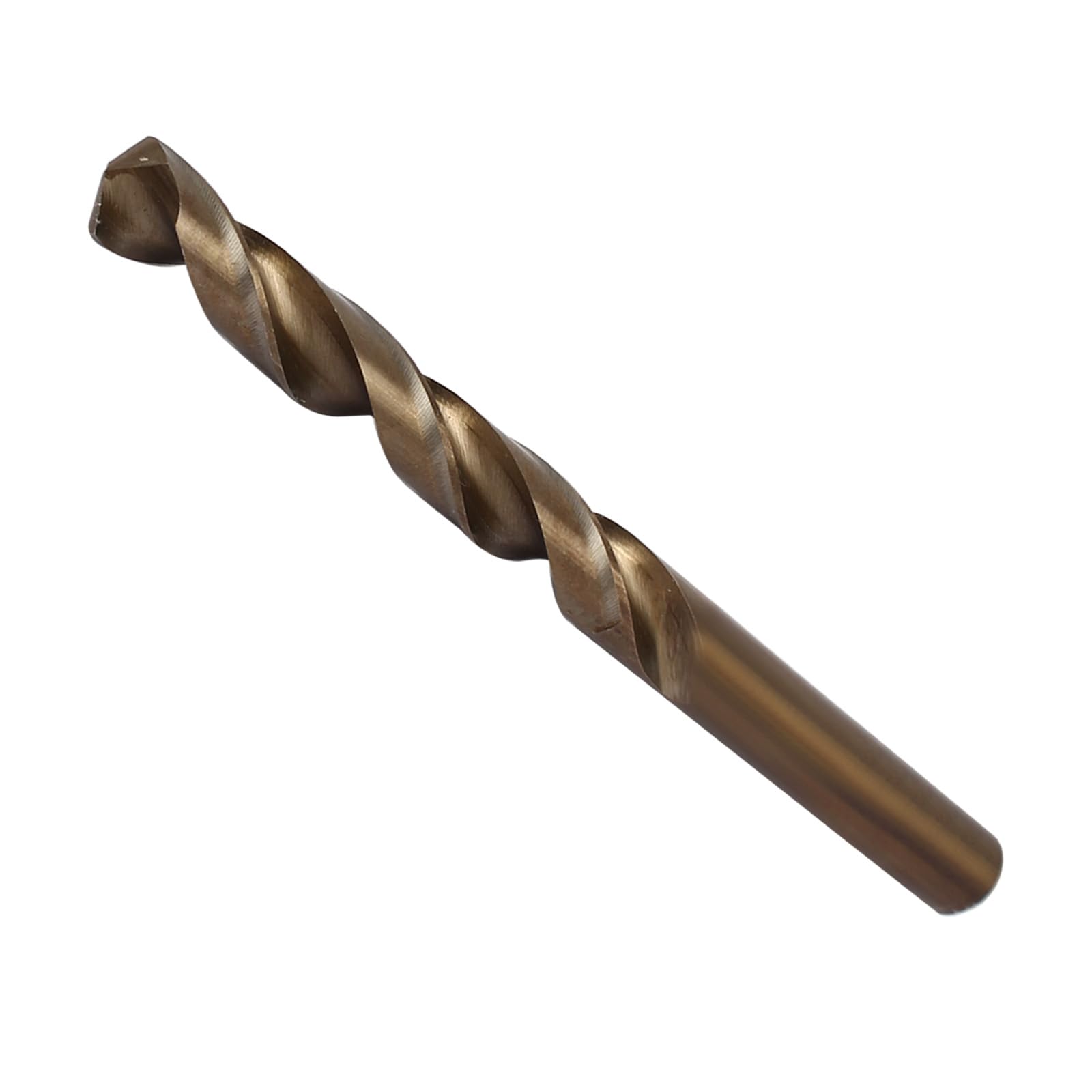 CoCud High Speed Steel Cobalt Twist Drill Bits, 10.5mm Diameter 132mm Length, Straight Twist Jobber Drill Bit - (Applications: for Metal Woodwork Plastic Aluminum)