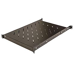 NavePoint 1U 19-Inch Fixed 4-Post Rack Mount Server