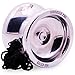 Sidekick Yoyo Pro Reverse Splashes Responsive Professional Yo-Yo (Polished Aluminum)