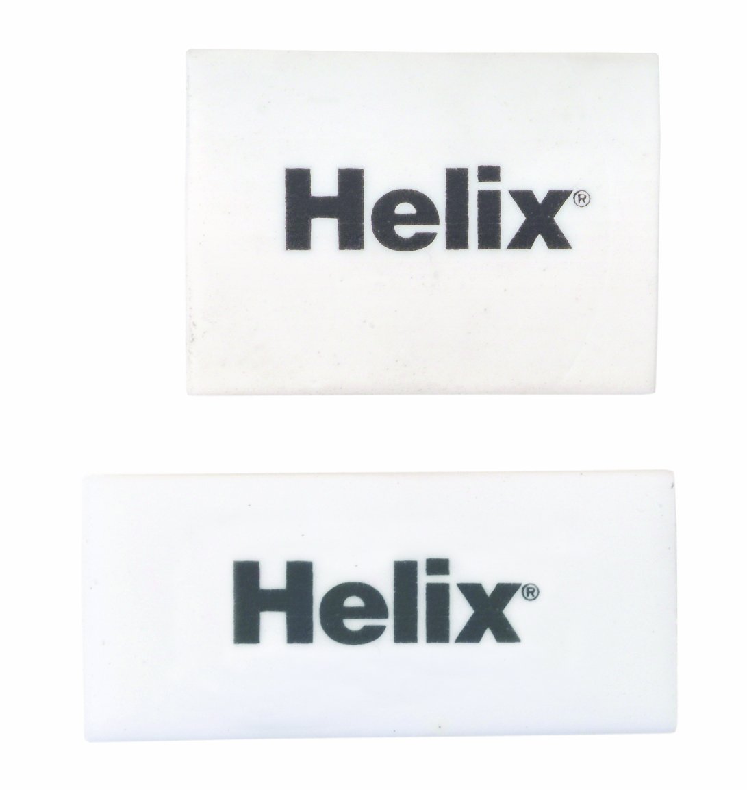 Helix Small White Classic Erasers (Box of 60),28MM