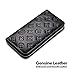 Auner Women RFID Blocking Wallet Leather Zip Around Clutch Large Travel Purse (Black)