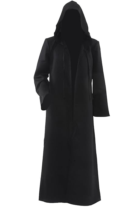 Amayar Herren Kapuzen Robe Umhang Ritter Fancy Cosplay Kostüm