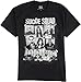 DC Comics Suicide Squad Group Cork Board Men's Black Shirt, X-Large