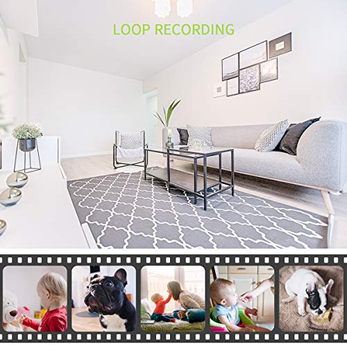 Mini Spy Camera, 1080P HD Mini Portable Security Hidden Body Camera Battery Powered, Real-time Video Loop Recording Nanny Cam Video Recorder Camcorder for Indoor and Outdoor - Thumbnail 3