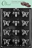 Cybrtrayd A128 Bite Size Butterfly and Dragonfly Chocolate Candy Mold with Exclusive Cybrtrayd Copyrighted Chocolate Molding Instructions