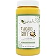 Kevala Avocado Ghee Blend - Ghee Butter - Avocado Oil - Spreadable Butter - Avocado Cooking Oil - Ghee Clarified Butter Unsalted - Cold Pressed Avocado Oil - 17.6 oz - 1.1 lb - Paleo - Casein Free - Gluten Free - Lactose Free