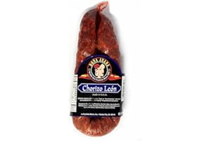 2 Pack Chorizo León by Doña Juana (12 Ounce) - Authentic Spanish Dry-Cured Chorizo Sausage - Gourmet Chorizo from León, Spain - Perfect for Tapas, Charcuterie Boards, Stews, and Spanish Dishes