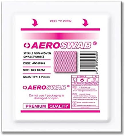 Premium Sterile Gauze Swabs 10cm x 10cm - Pack of 125