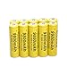 10PCS 9800mAh 18650 3.7V Batteries high-Capacity Rechargeable Battery + 2PCS Battery Charger