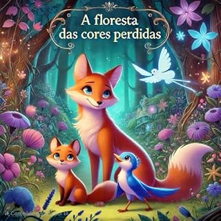 Livro A floresta das cores perdidas: Uma jornada mágica de coragem e amizade (O Bosque dos Desafios: Lila, Tito e Bento Livro 2)