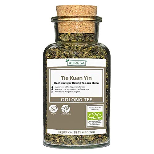AURESA Oolong Tee Tie Kuan Yin | Sehr geschmackintensiv und fruchtig | Ein halbfermentierter Tee aus China – Bild 8