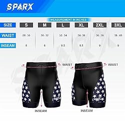 Sparx Men's Active Triathlon Short Tri Cycling